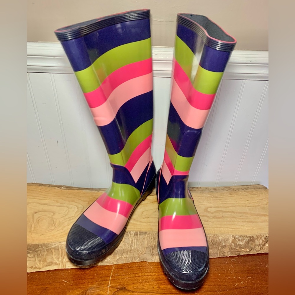 J Crew Tall Rain boots - Women’s 10